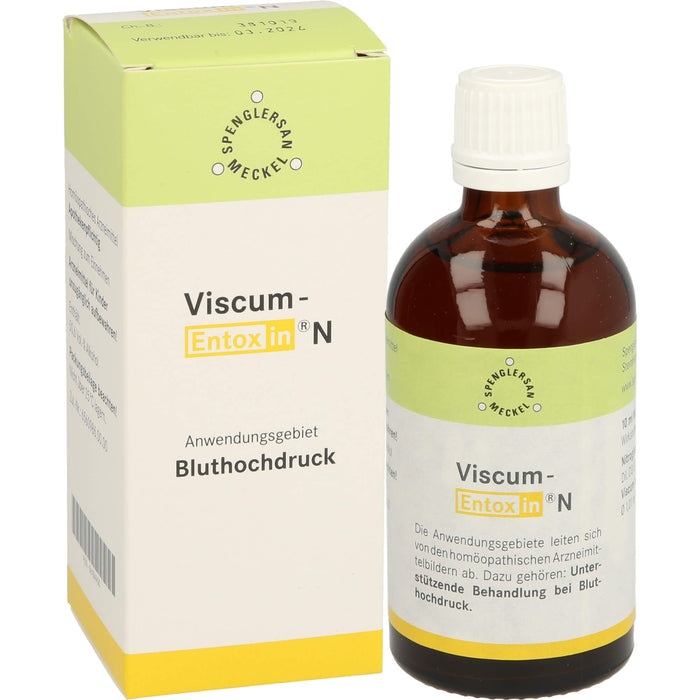 Viscum-Entoxin N Lösung bei Bluthochdruck, 100 ml Lösung