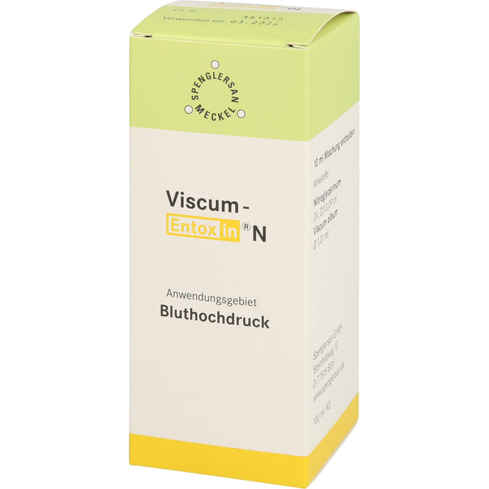 Viscum-Entoxin N Lösung bei Bluthochdruck, 100 ml Lösung