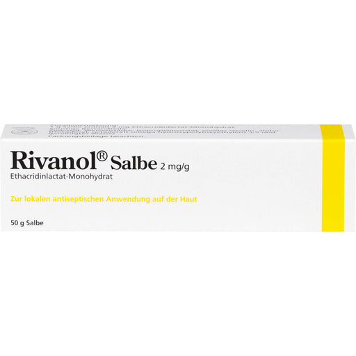 Rivanol Salbe Antiseptikum, 50 g Salbe