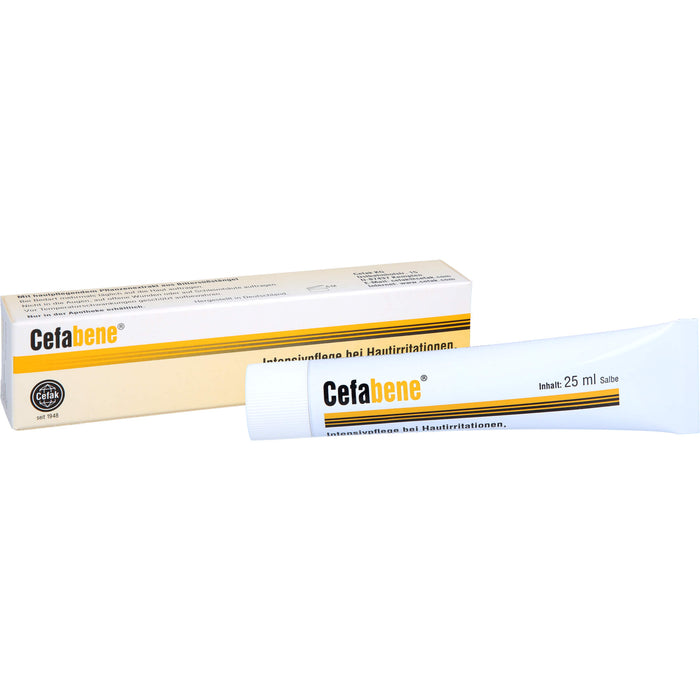 Cefabene Salbe Intensivpflege bei Hautirritationen, Ekzemen und Juckreiz, 25 g Salbe