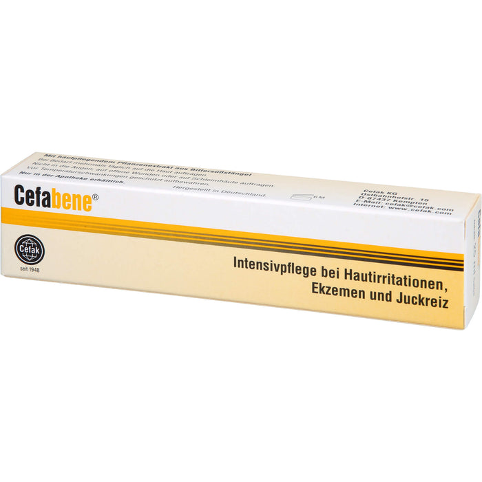 Cefabene Salbe Intensivpflege bei Hautirritationen, Ekzemen und Juckreiz, 25 g Salbe