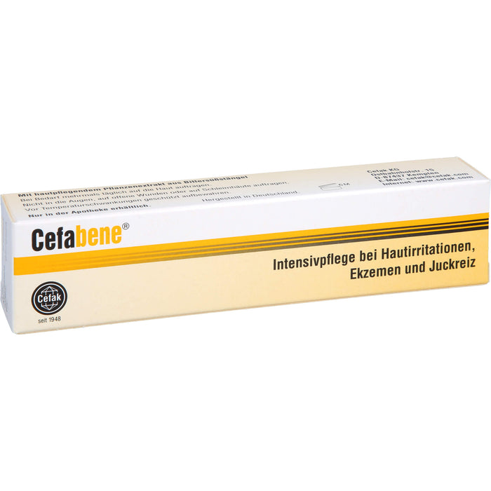 Cefabene Salbe Intensivpflege bei Hautirritationen, Ekzemen und Juckreiz, 25 g Salbe
