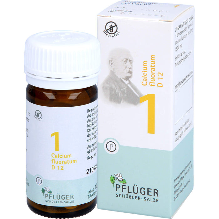 Pflüger Biochemie Nr.1 Calcium fluoratum D12 Tabletten, 100 St. Tabletten