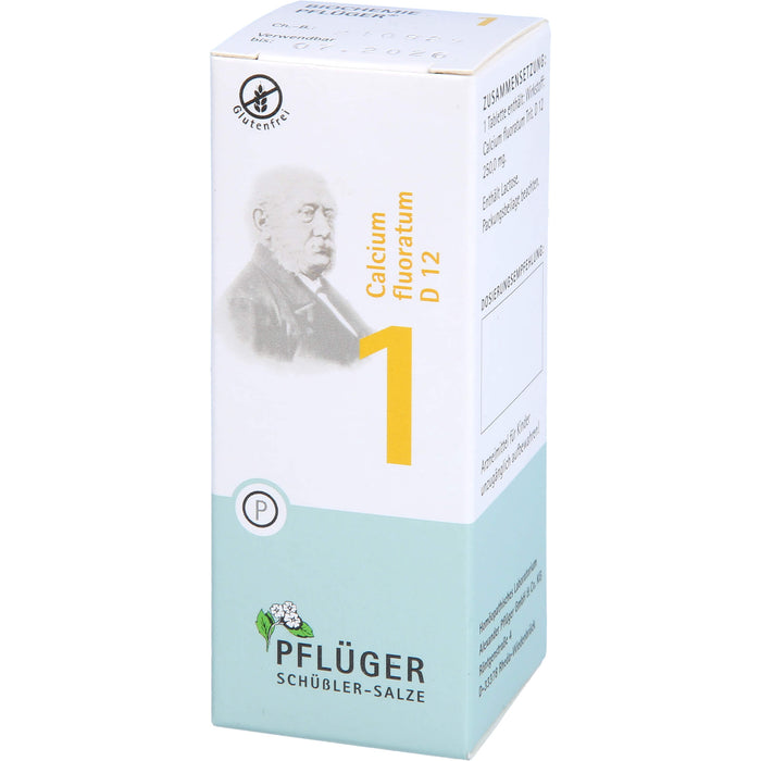 Pflüger Biochemie Nr.1 Calcium fluoratum D12 Tabletten, 100 St. Tabletten