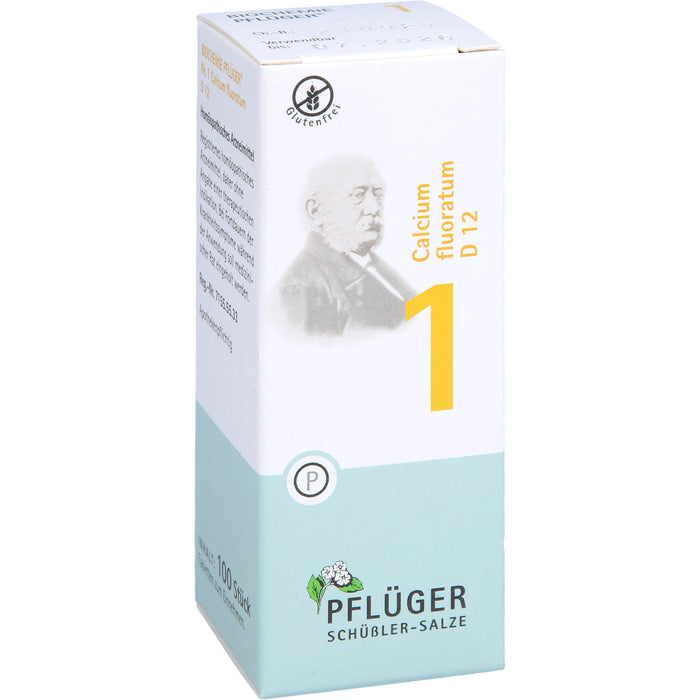 Pflüger Biochemie Nr.1 Calcium fluoratum D12 Tabletten, 100 St. Tabletten