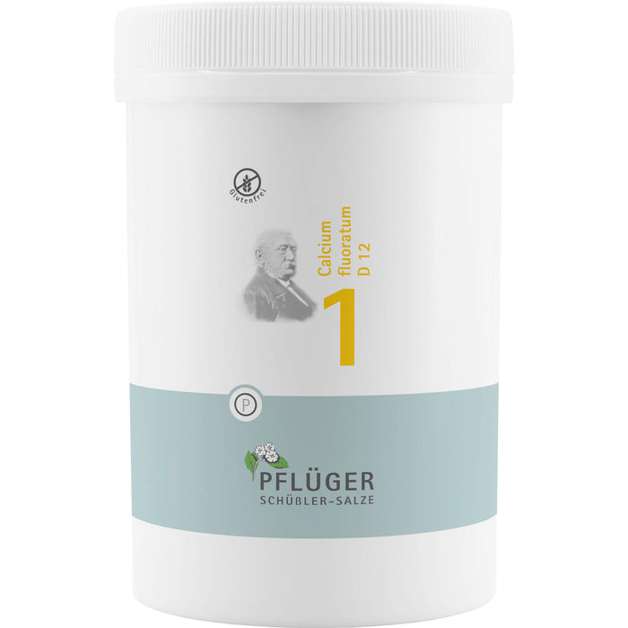Pflüger Biochemie Nr.1 Calcium fluoratum D12 Tabletten, 4000 St. Tabletten