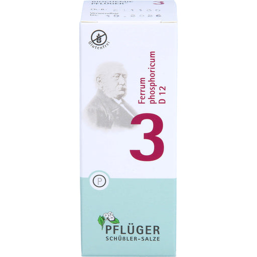 Pflüger Biochemie Nr.3 Ferrum phosphoricum D12 Tabletten, 100 St. Tabletten