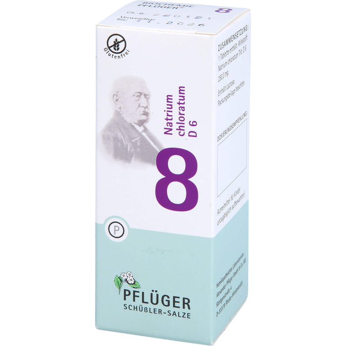Pflüger Biochemie Nr.8 Natrium chloratum D6 Tabletten, 100 St. Tabletten