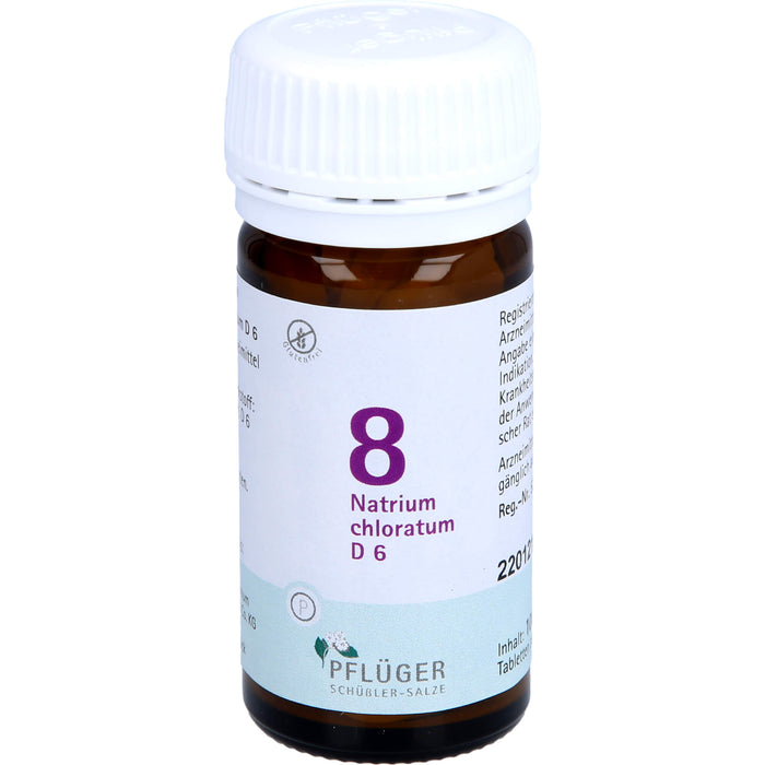 Pflüger Biochemie Nr.8 Natrium chloratum D6 Tabletten, 100 St. Tabletten