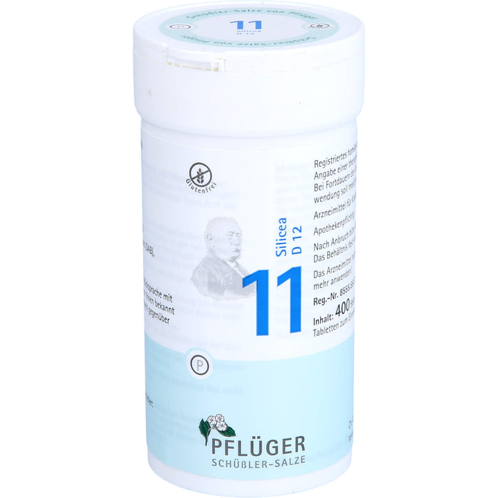 Pflüger Biochemie Nr.11 Silicea D12 Tabletten, 400 St. Tabletten