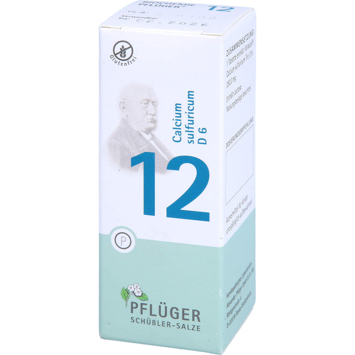 Pflüger Biochemie Nr.12 Calcium sulfuricum D6 Tabletten, 100 St. Tabletten