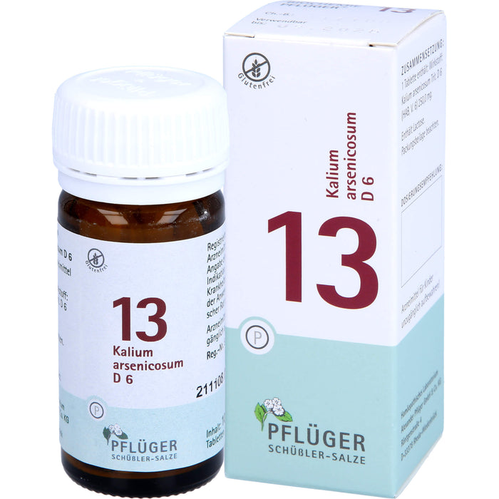Pflüger Biochemie Nr.13 Kalium arsenicosum D6 Tabletten, 100 St. Tabletten