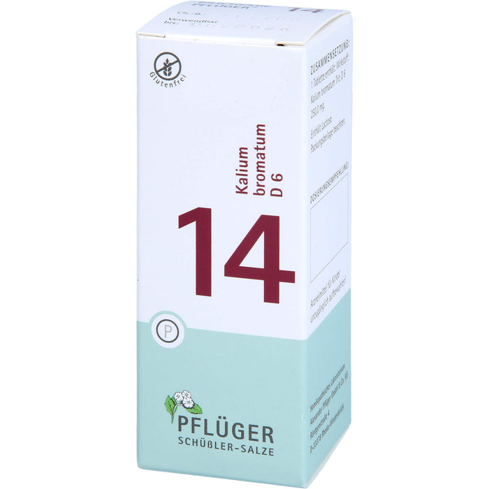 Pflüger Biochemie Nr.14 Kalium bromatum D6 Tabletten, 100 St. Tabletten