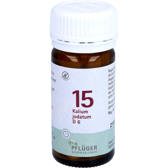 Pflüger Biochemie Nr.15 Kalium jodatum D6 Tabletten, 100 St. Tabletten