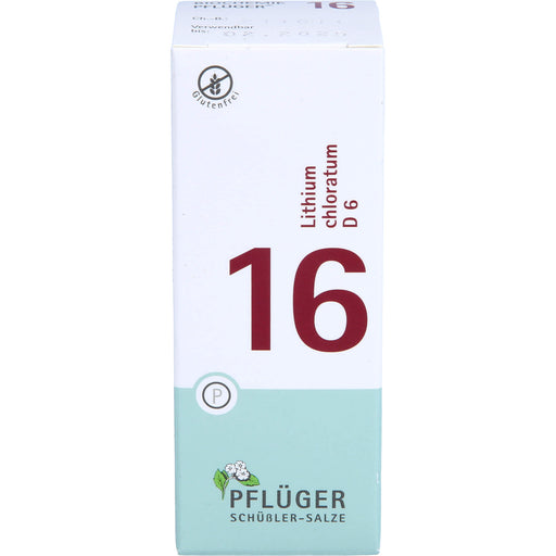 Pflüger Biochemie Nr.16 Lithium chloratum D6 Tabletten, 100 St. Tabletten