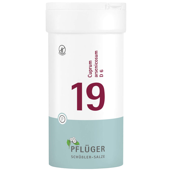 Pflüger Biochemie Nr.19 Cuprum arsenicum D6 Tabletten, 400 St. Tabletten