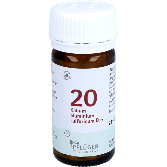 Biochemie Nr.20 Kalium aluminium sulf. D6 Pflüger Tbl., 100 St TAB