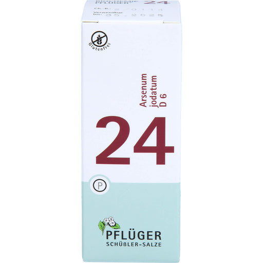 Pflüger Biochemie Nr.24 Arsenum jodatum D6 Tabletten, 100 St. Tabletten