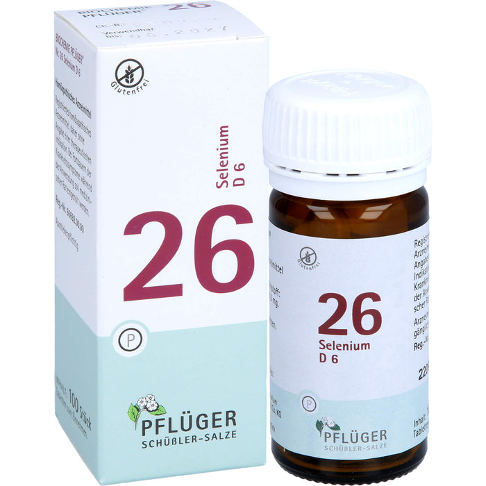 Pflüger Biochemie Nr.26 Selenium D6 Tabletten, 100 St. Tabletten