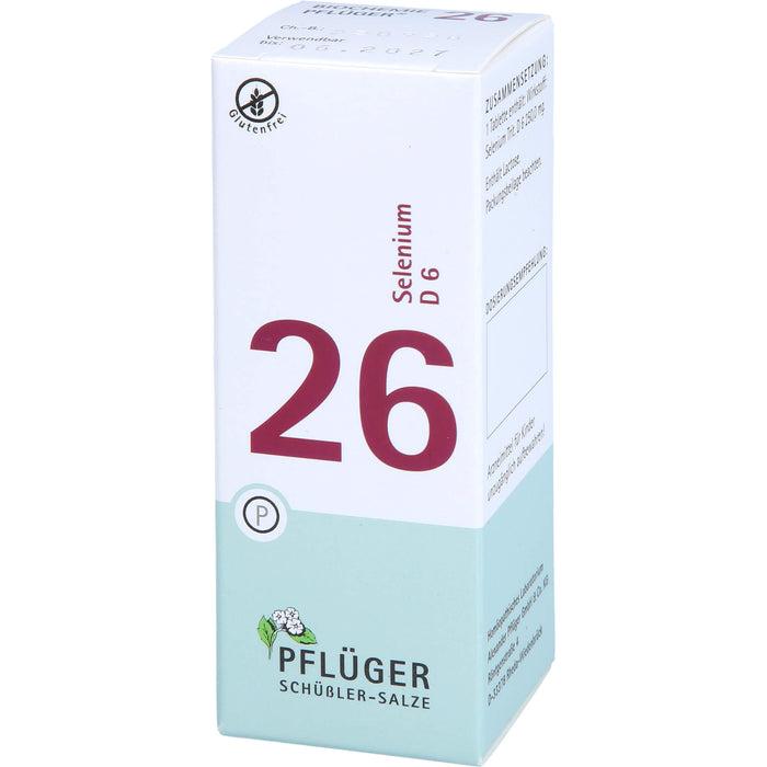 Pflüger Biochemie Nr.26 Selenium D6 Tabletten, 100 St. Tabletten