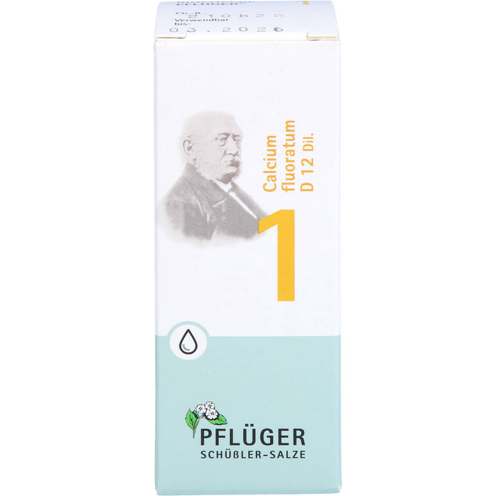 Pflüger Biochemie Nr.1 Calcium fluoratum D12 Dilution, 30 ml Lösung