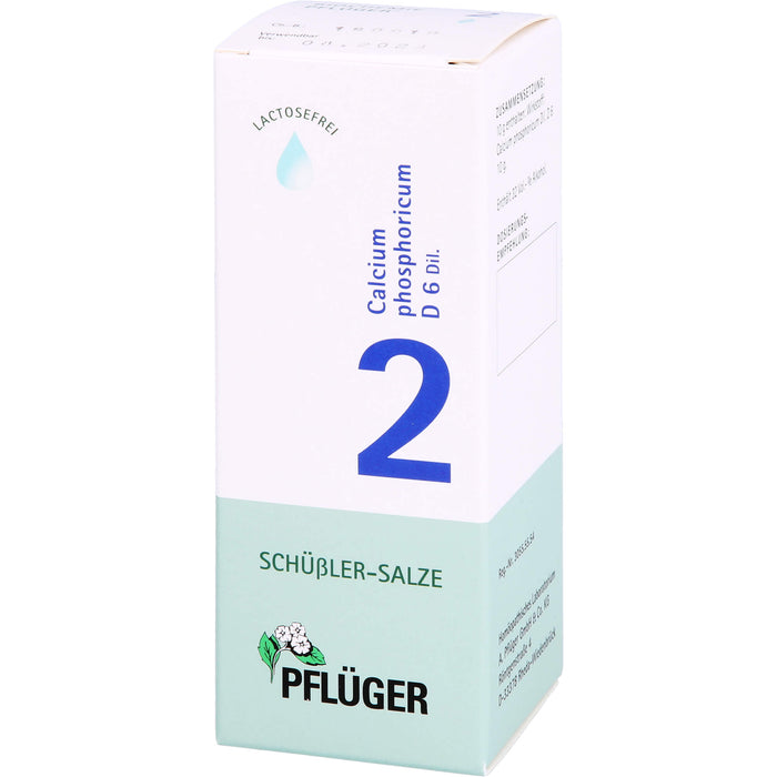 Pflüger Biochemie Nr.2 Calcium phosphoricum D6 Dilution, 100 ml Lösung