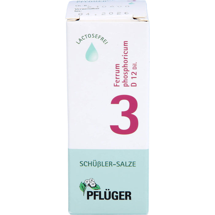 Biochemie Nr.3 Ferrum phosphoricum D12 Pflüger Dil., 30 ml TRO