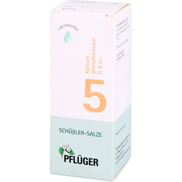 Biochemie Nr.5 Kalium phosphoricum D6 Pflüger Dil., 100 ml TRO