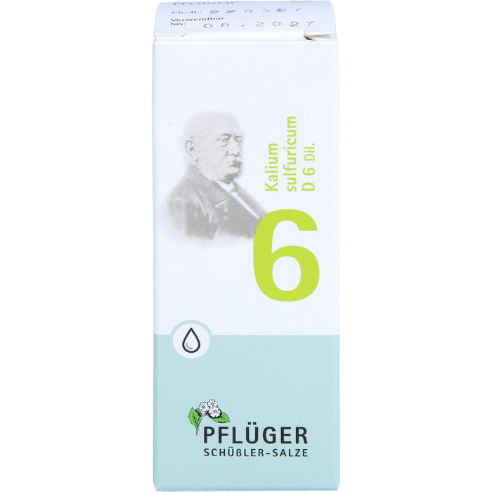 Biochemie Nr.6 Kalium sulfuricum D6 Pflüger Dil., 30 ml TRO