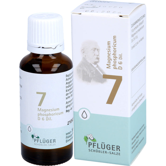 Pflüger Biochemie Nr.7 Magnesium phosphoricum D6 Tropfen, 30 ml Lösung