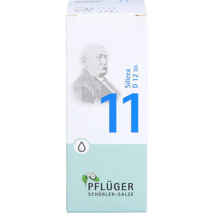 Pflüger Biochemie Nr.11 Silicea D12 Dilution, 100 ml Lösung