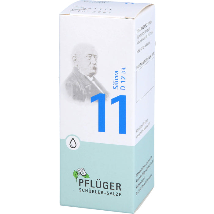 Pflüger Biochemie Nr.11 Silicea D12 Dilution, 100 ml Lösung
