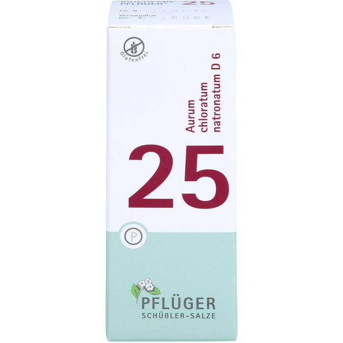 Pflüger Biochemie Nr.25 Aurum chloratum natronatum D6 Tabletten, 100 St. Tabletten