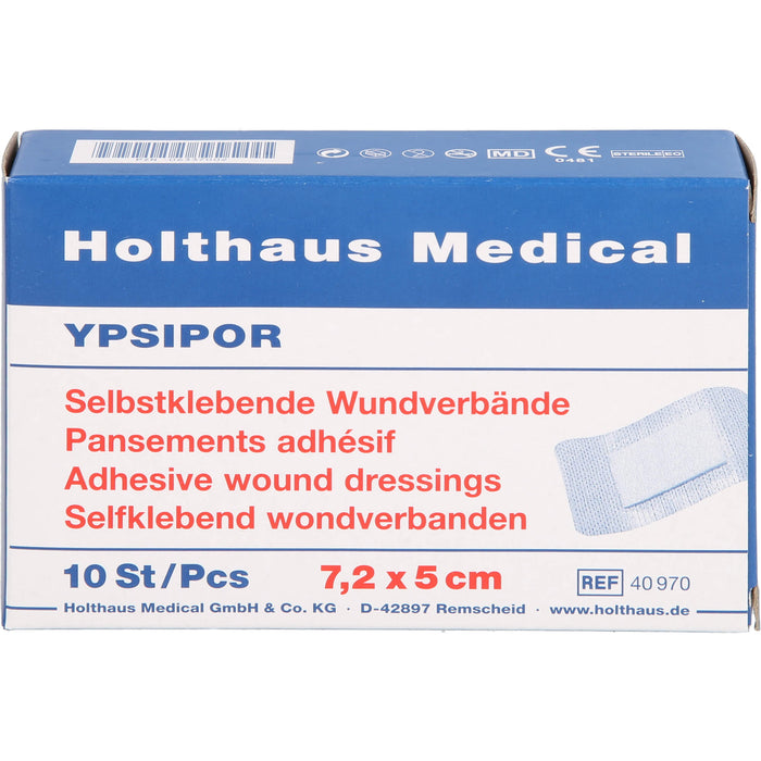 Wundverband St Ypsi7.2x5cm, 10 St VER