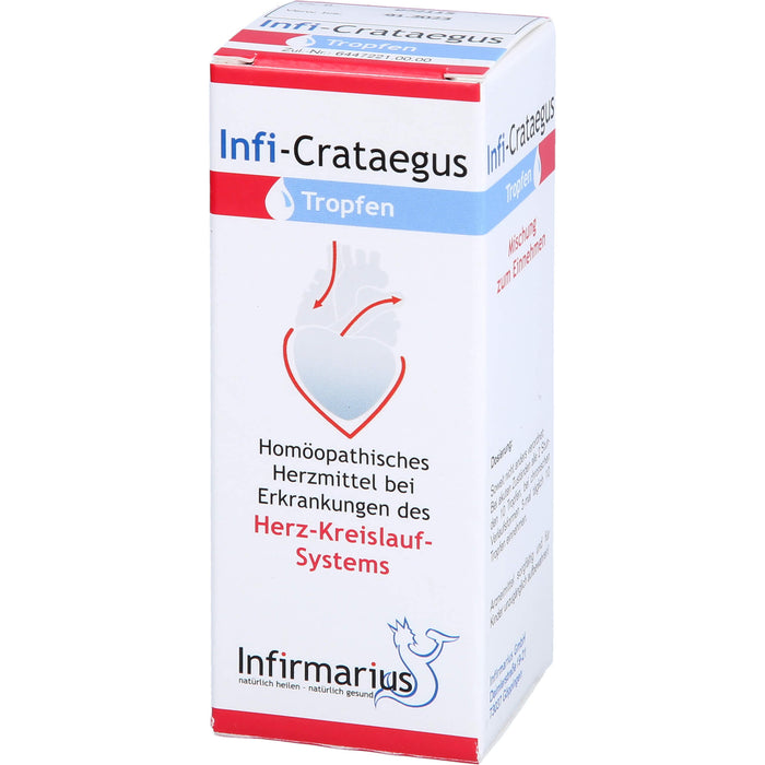 Infi Crataegus Tropfen bei Erkrankungen des Herz-Kreislauf-Systems, 50 ml Lösung