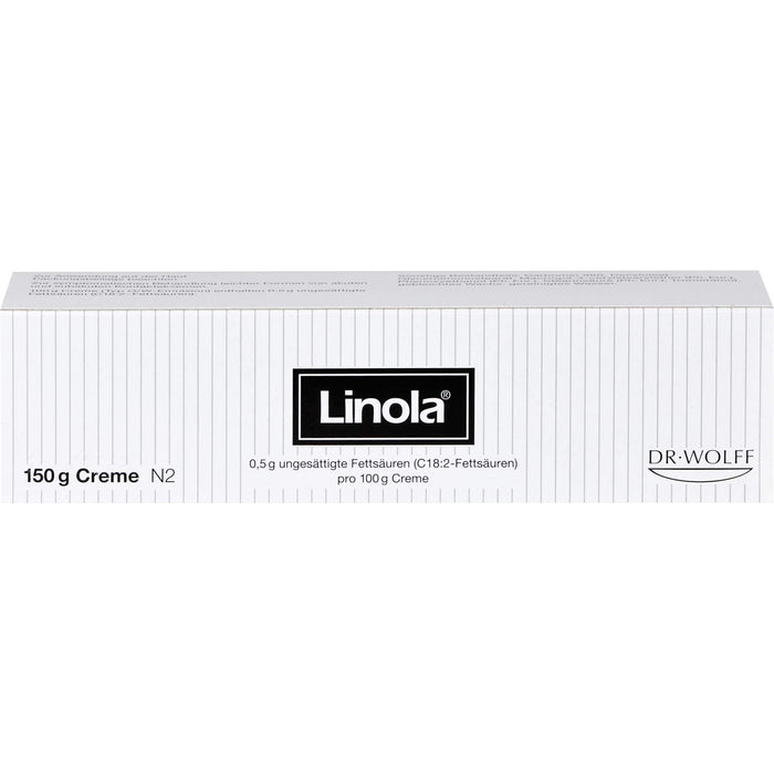 Linola Creme beruhigt, kühlt und wirkt Entzündungen ohne Cortison entgegen, 150 g Creme