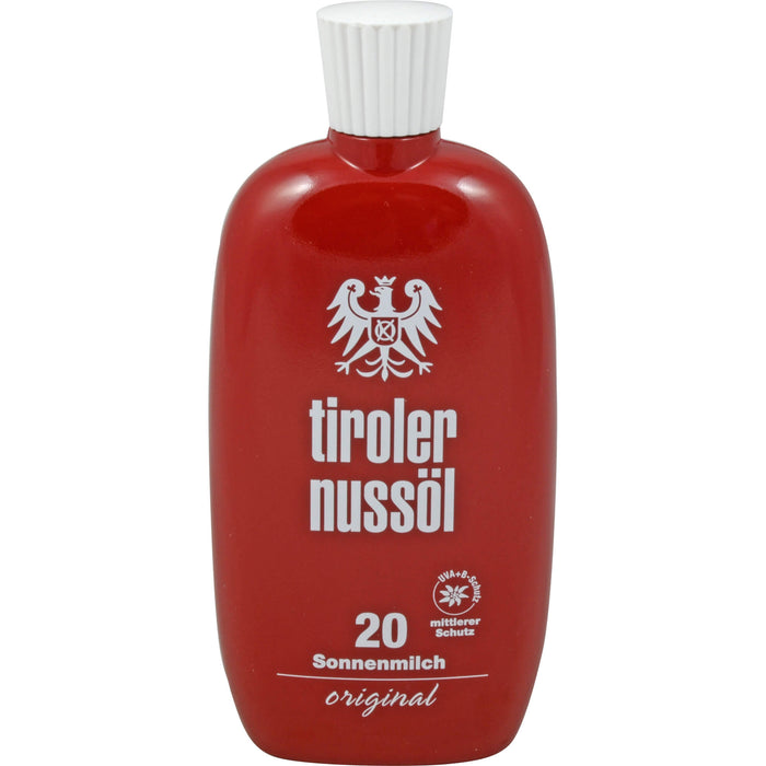 Tiroler Nussöl original Sonnenmilch wasserf.LSF 20, 150 ml Creme