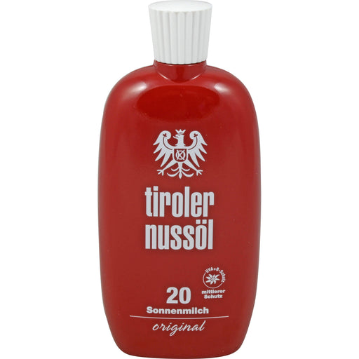 Tiroler Nussöl original Sonnenmilch wasserf.LSF 20, 150 ml Creme