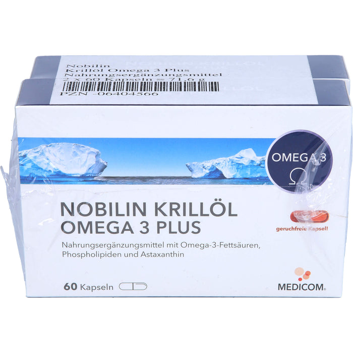 Nobilin Krillöl Omega 3 Plus Kapseln, 120 St. Kapseln