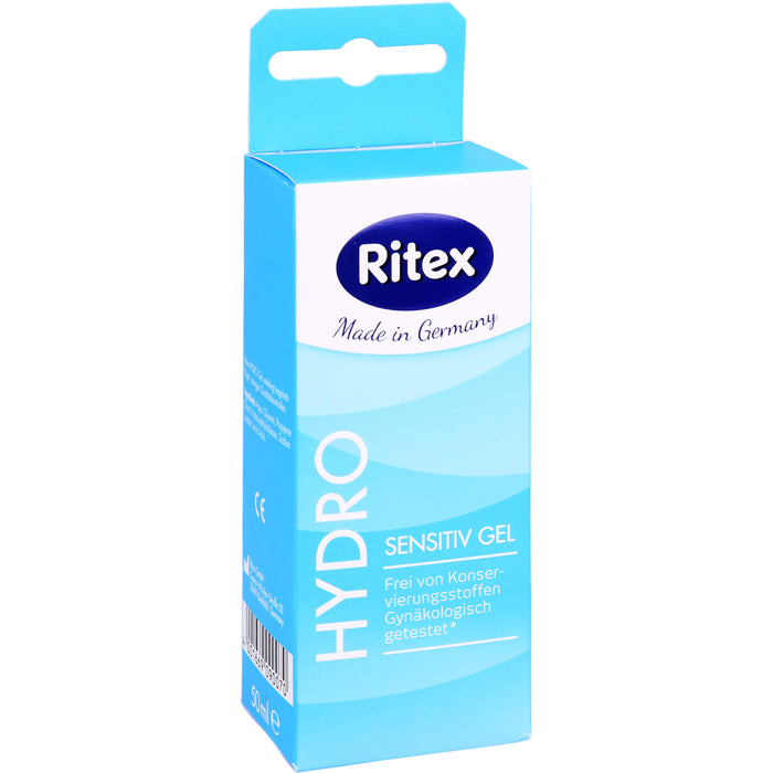 Ritex Hydro Sensitiv Gleitgel bei mangelnder Vaginalfeuchtigkeit, 50 ml Gel