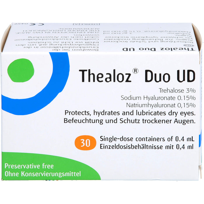 Thealoz® Duo UD Augentropfen, 30 St. Einzeldosispipetten