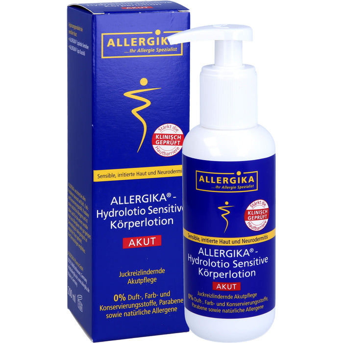 ALLERGIKA Hydrolotio sensitive, 200 ml Lotion