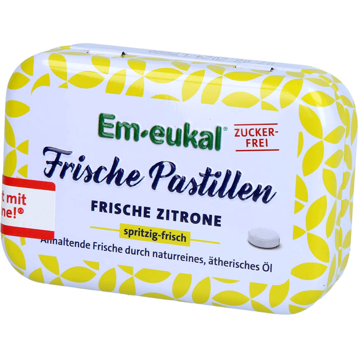 Em-eukal Frische Pastillen Zitrone zfr., 20 g PAS