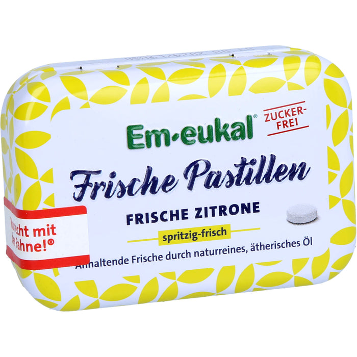 Em-eukal Frische Pastillen Zitrone zfr., 20 g PAS