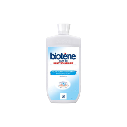 BIOTENE befeuchtende Mundspüllösung zur Linderung von Mundtrockenheit, 500 ml Lösung