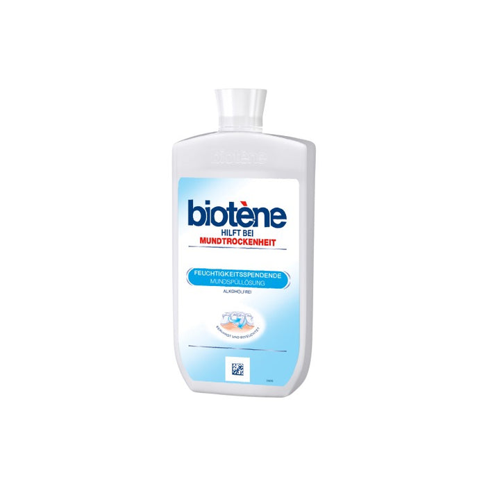 BIOTENE befeuchtende Mundspüllösung zur Linderung von Mundtrockenheit, 500 ml Lösung
