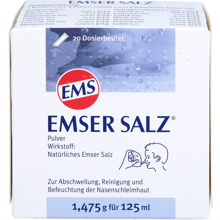 EMSER SALZ®, Pulver 1,475 g, 20 St. Beutel