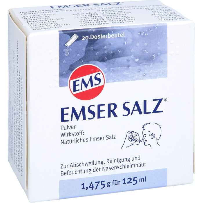 EMSER SALZ®, Pulver 1,475 g, 20 St. Beutel