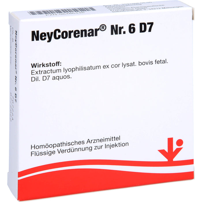 NeyCorenar Nr. 6 D7 Amp., 5X2 ml AMP