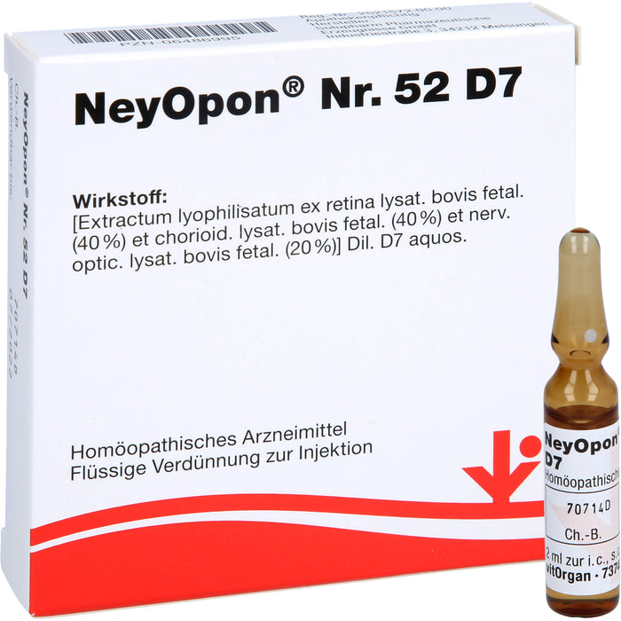 NeyOpon® Nr. 52 D7 Amp., 5X2 ml AMP